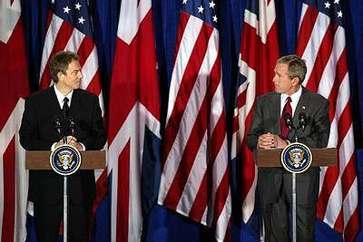 Bush Blair Lies & Greed
