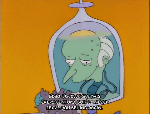 Mr Burns Immortality techniques