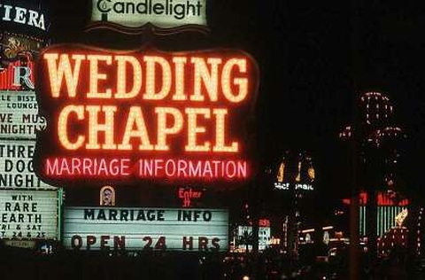 Las Vegas Wedding Canteloupe