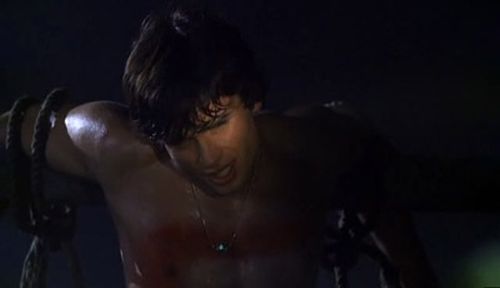 tom welling crucified smallville