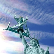 Statue 5g liberty prism