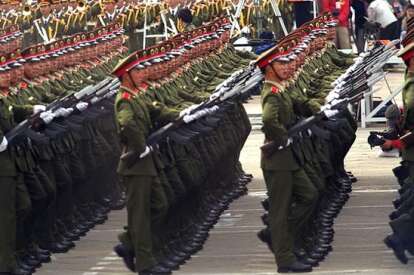 Chinese Soldiers Planes