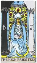 Madonna High Priestess Tarot