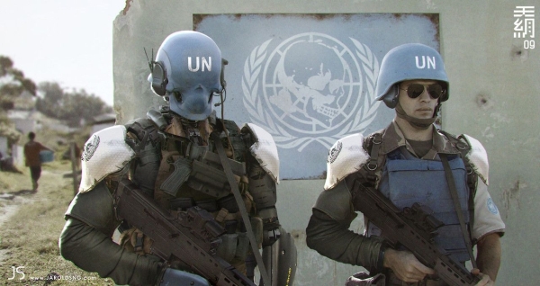 UN robotic peacekeepers & Kim Jon UN