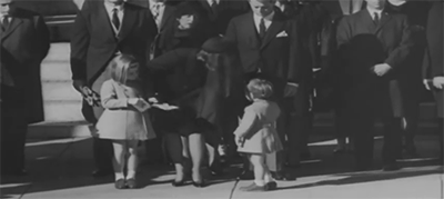 jfk salute