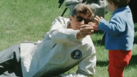 jfk junior and dad