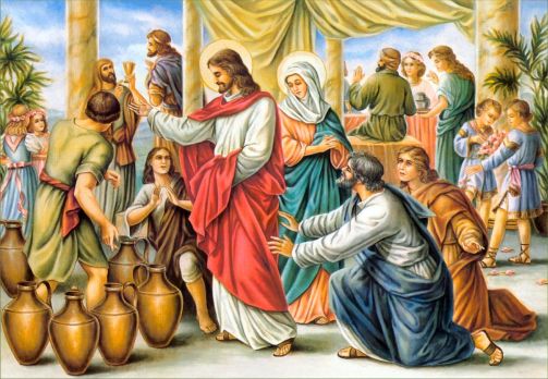 jesus water wine