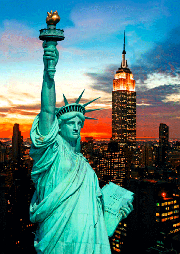 Statue Liberty Masonic Gift