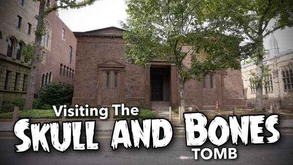 skull and bones tomb